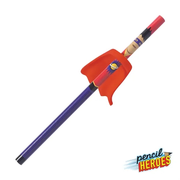 The Pencil Heroes® Superhero Series Male w/ Cape Pencil brings heroic... from ASI 84592 St Regis Group
