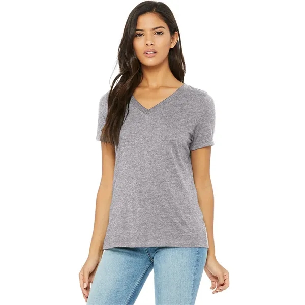 Bella+Canvas Women's Relaxed Jersey Short Sleeve V-Neck Tee. 4.2 ounce.... from ASI 89380 Staton Corporate and Casual / Staton®