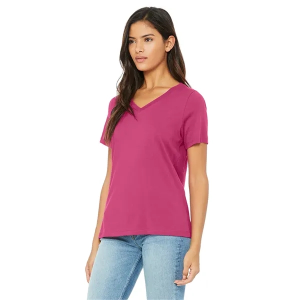 Bella+Canvas Women's Relaxed Jersey Short Sleeve V-Neck Tee. 4.2 ounce.... from ASI 89380 Staton Corporate and Casual / Staton®