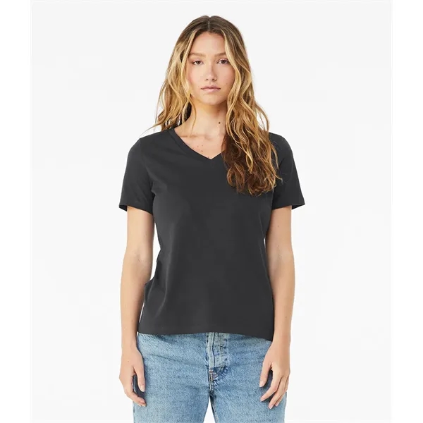 Bella+Canvas Women's Relaxed Jersey Short Sleeve V-Neck Tee. 4.2 ounce.... from ASI 89380 Staton Corporate and Casual / Staton®