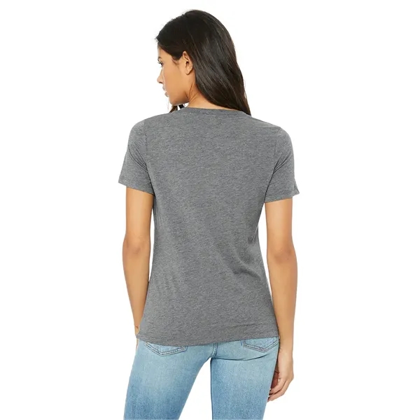 Bella+Canvas Women's Relaxed Jersey Short Sleeve V-Neck Tee. 4.2 ounce.... from ASI 89380 Staton Corporate and Casual / Staton®
