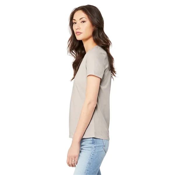 Bella+Canvas Women's Relaxed Jersey Short Sleeve V-Neck Tee. 4.2 ounce.... from ASI 89380 Staton Corporate and Casual / Staton®