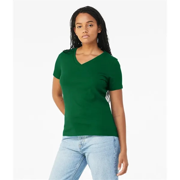 Bella+Canvas Women's Relaxed Jersey Short Sleeve V-Neck Tee. 4.2 ounce.... from ASI 89380 Staton Corporate and Casual / Staton®