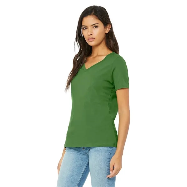 Bella+Canvas Women's Relaxed Jersey Short Sleeve V-Neck Tee. 4.2 ounce.... from ASI 89380 Staton Corporate and Casual / Staton®
