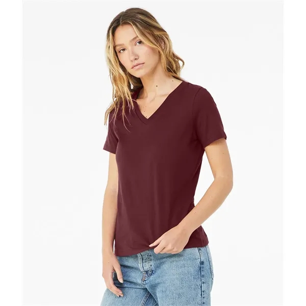 Bella+Canvas Women's Relaxed Jersey Short Sleeve V-Neck Tee. 4.2 ounce.... from ASI 89380 Staton Corporate and Casual / Staton®