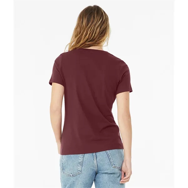 Bella+Canvas Women's Relaxed Jersey Short Sleeve V-Neck Tee. 4.2 ounce.... from ASI 89380 Staton Corporate and Casual / Staton®