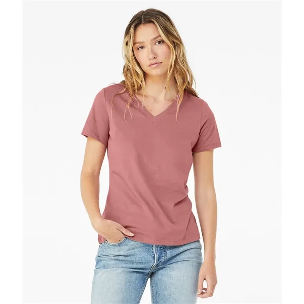 Bella+Canvas Women's Relaxed Jersey Short Sleeve V-Neck Tee. 4.2 ounce.... from ASI 89380 Staton Corporate and Casual / Staton®