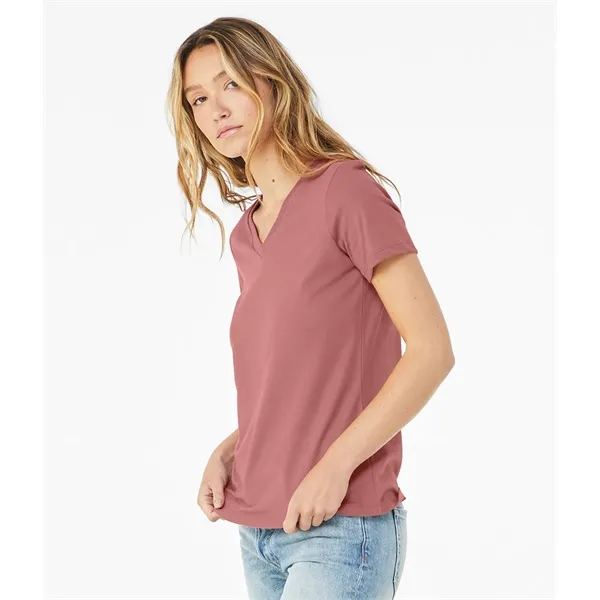 Bella+Canvas Women's Relaxed Jersey Short Sleeve V-Neck Tee. 4.2 ounce.... from ASI 89380 Staton Corporate and Casual / Staton®