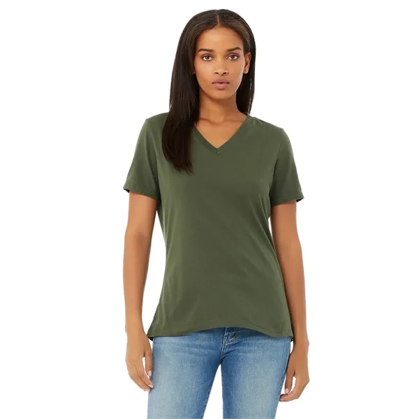 Bella+Canvas Women's Relaxed Jersey Short Sleeve V-Neck Tee. 4.2 ounce.... from ASI 89380 Staton Corporate and Casual / Staton®