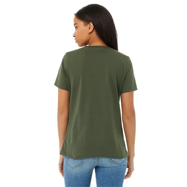 Bella+Canvas Women's Relaxed Jersey Short Sleeve V-Neck Tee. 4.2 ounce.... from ASI 89380 Staton Corporate and Casual / Staton®