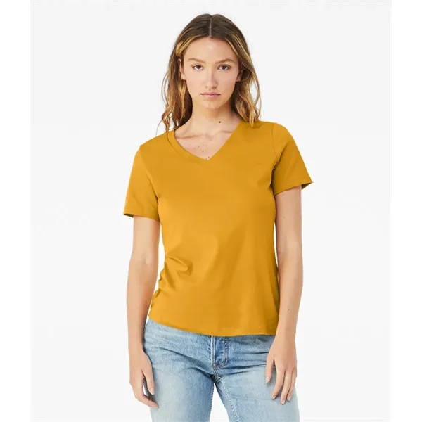 Bella+Canvas Women's Relaxed Jersey Short Sleeve V-Neck Tee. 4.2 ounce.... from ASI 89380 Staton Corporate and Casual / Staton®