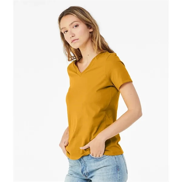 Bella+Canvas Women's Relaxed Jersey Short Sleeve V-Neck Tee. 4.2 ounce.... from ASI 89380 Staton Corporate and Casual / Staton®
