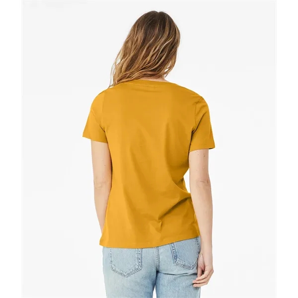 Bella+Canvas Women's Relaxed Jersey Short Sleeve V-Neck Tee. 4.2 ounce.... from ASI 89380 Staton Corporate and Casual / Staton®