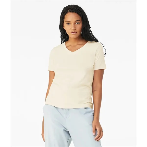 Bella+Canvas Women's Relaxed Jersey Short Sleeve V-Neck Tee. 4.2 ounce.... from ASI 89380 Staton Corporate and Casual / Staton®