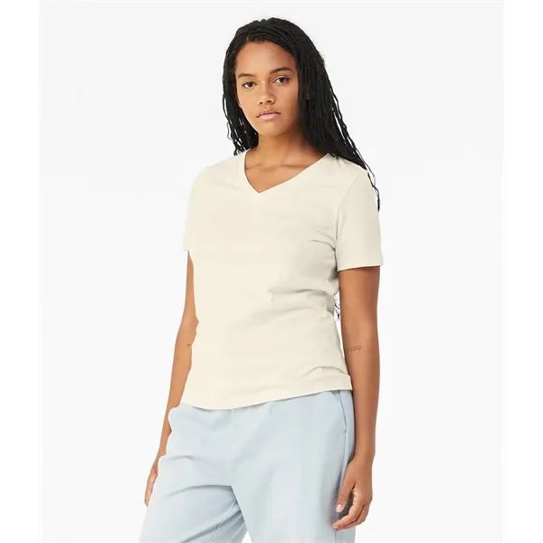Bella+Canvas Women's Relaxed Jersey Short Sleeve V-Neck Tee. 4.2 ounce.... from ASI 89380 Staton Corporate and Casual / Staton®