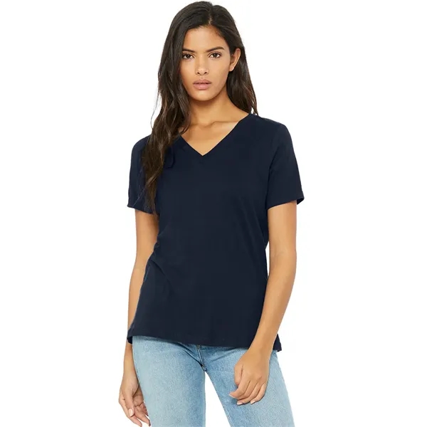 Bella+Canvas Women's Relaxed Jersey Short Sleeve V-Neck Tee. 4.2 ounce.... from ASI 89380 Staton Corporate and Casual / Staton®