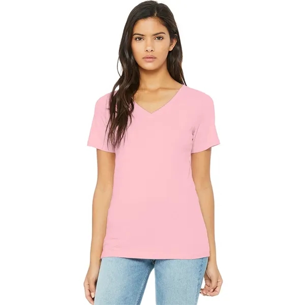 Bella+Canvas Women's Relaxed Jersey Short Sleeve V-Neck Tee. 4.2 ounce.... from ASI 89380 Staton Corporate and Casual / Staton®
