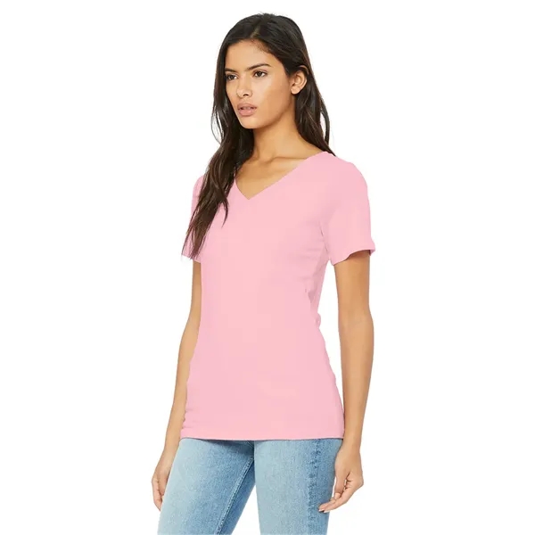 Bella+Canvas Women's Relaxed Jersey Short Sleeve V-Neck Tee. 4.2 ounce.... from ASI 89380 Staton Corporate and Casual / Staton®