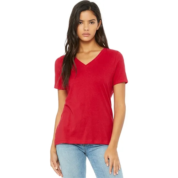 Bella+Canvas Women's Relaxed Jersey Short Sleeve V-Neck Tee. 4.2 ounce.... from ASI 89380 Staton Corporate and Casual / Staton®