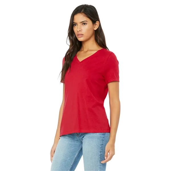 Bella+Canvas Women's Relaxed Jersey Short Sleeve V-Neck Tee. 4.2 ounce.... from ASI 89380 Staton Corporate and Casual / Staton®