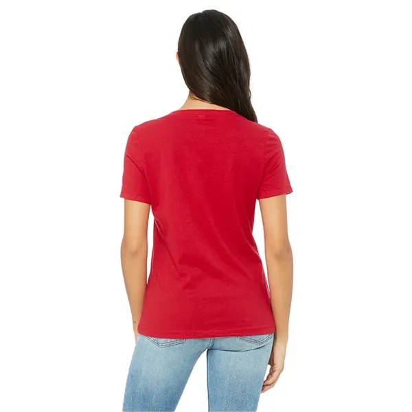 Bella+Canvas Women's Relaxed Jersey Short Sleeve V-Neck Tee. 4.2 ounce.... from ASI 89380 Staton Corporate and Casual / Staton®