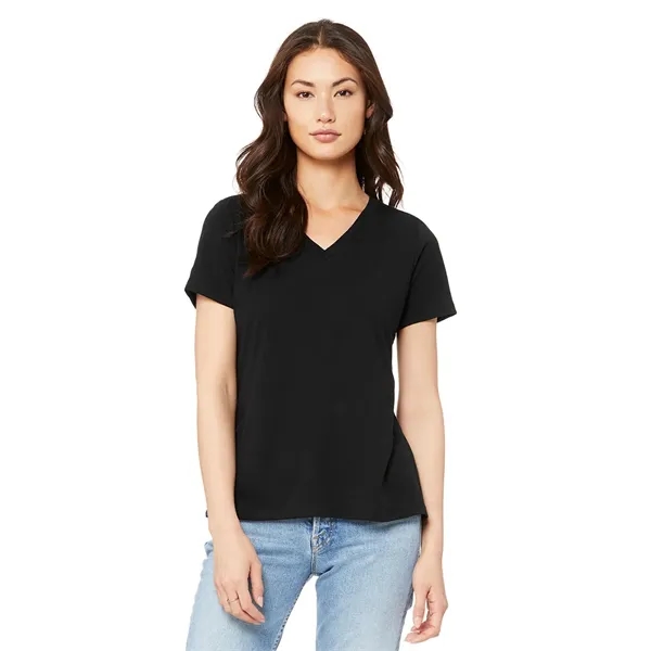 Bella+Canvas Women's Relaxed Jersey Short Sleeve V-Neck Tee. 4.2 ounce.... from ASI 89380 Staton Corporate and Casual / Staton®