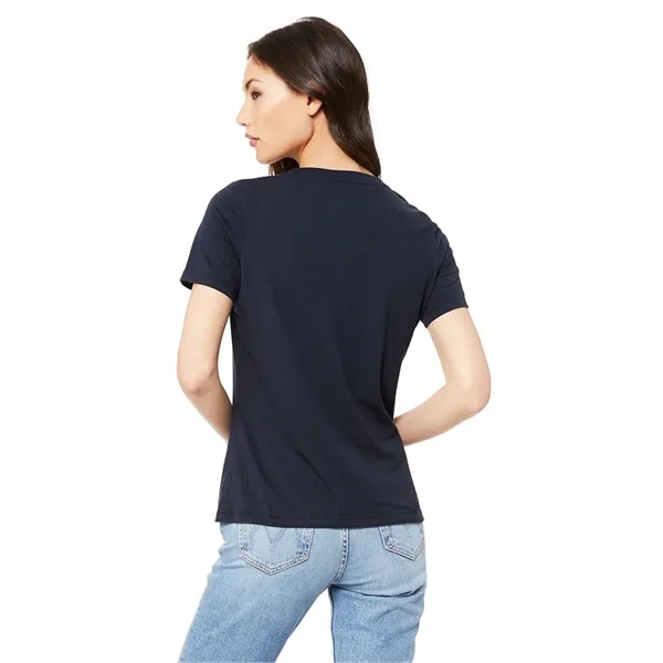 Bella+Canvas Women's Relaxed Jersey Short Sleeve V-Neck Tee. 4.2 ounce.... from ASI 89380 Staton Corporate and Casual / Staton®