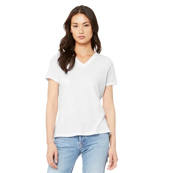 Bella+Canvas Women's Relaxed Jersey Short Sleeve V-Neck Tee. 4.2 ounce.... from ASI 89380 Staton Corporate and Casual / Staton®