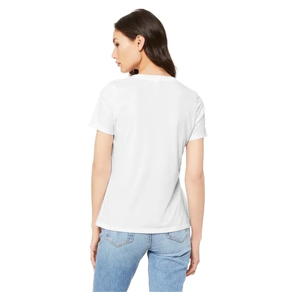 Bella+Canvas Women's Relaxed Jersey Short Sleeve V-Neck Tee. 4.2 ounce.... from ASI 89380 Staton Corporate and Casual / Staton®
