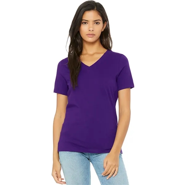 Bella+Canvas Women's Relaxed Jersey Short Sleeve V-Neck Tee. 4.2 ounce.... from ASI 89380 Staton Corporate and Casual / Staton®