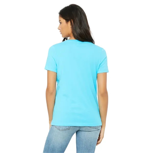 Bella+Canvas Women's Relaxed Jersey Short Sleeve V-Neck Tee. 4.2 ounce.... from ASI 89380 Staton Corporate and Casual / Staton®