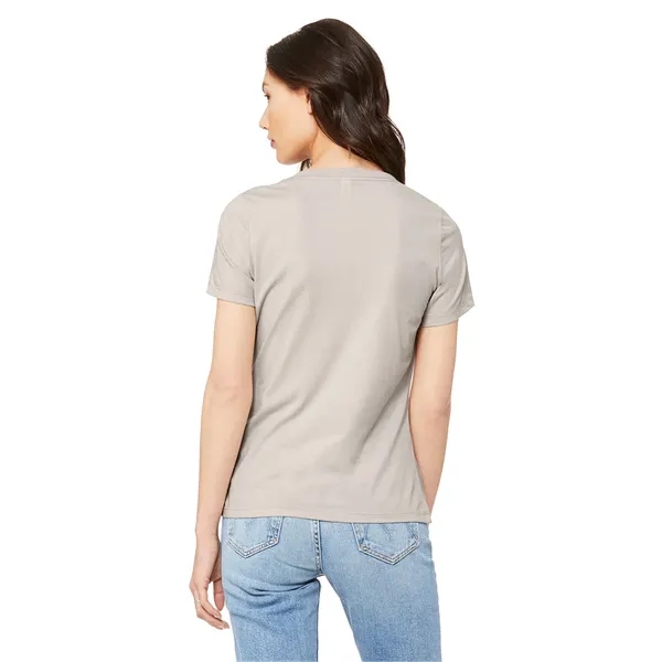 Bella+Canvas Womens Relaxed CVC Short Sleeve V-Neck Tee... from ASI 89380 Staton Corporate and Casual