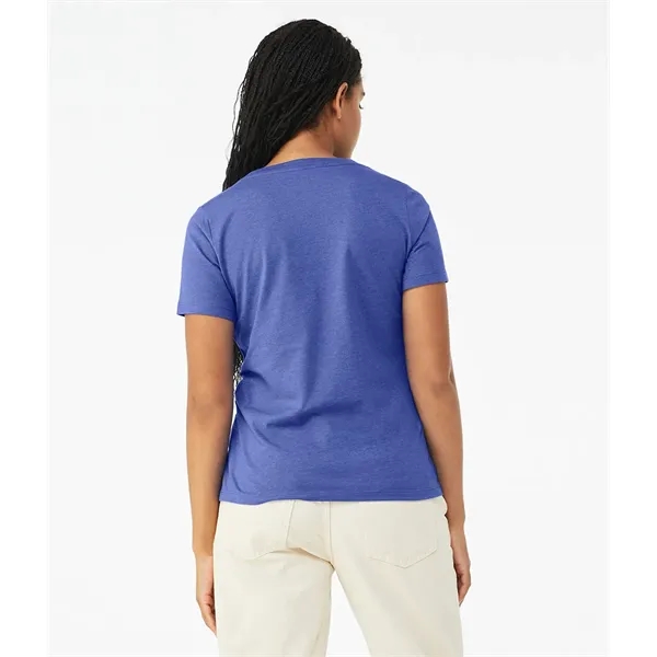 Bella+Canvas Womens Relaxed CVC Short Sleeve V-Neck Tee... from ASI 89380 Staton Corporate and Casual