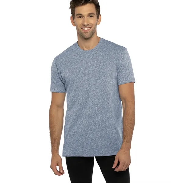 Unisex short sleeve crewneck t-shit with unique blizzard snow effect and... from ASI 89380 Staton Corporate and Casual