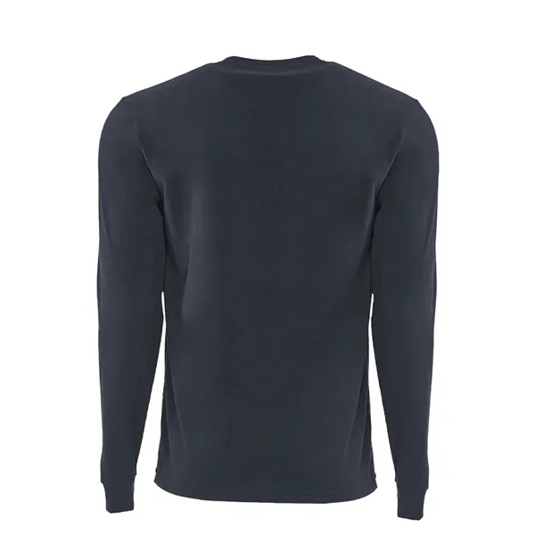 Unisex long sleeve crewneck top made from cotton-poly blend with set-in... from ASI 89380 Staton Corporate and Casual