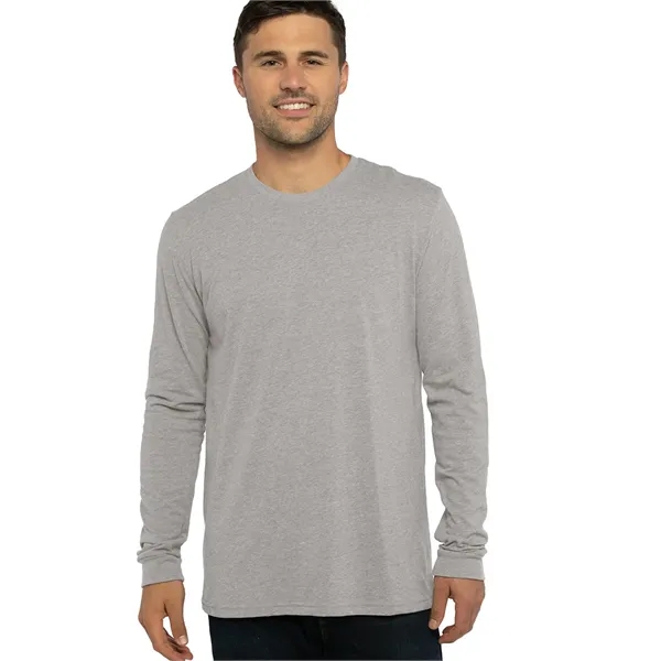 Unisex long sleeve crewneck top made from cotton-poly blend with set-in... from ASI 89380 Staton Corporate and Casual
