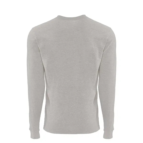 Unisex long sleeve crewneck top made from cotton-poly blend with set-in... from ASI 89380 Staton Corporate and Casual