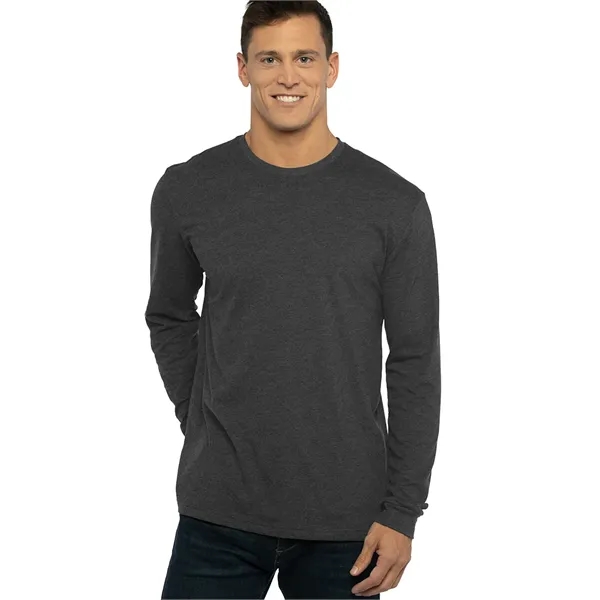Unisex long sleeve crewneck top made from cotton-poly blend with set-in... from ASI 89380 Staton Corporate and Casual