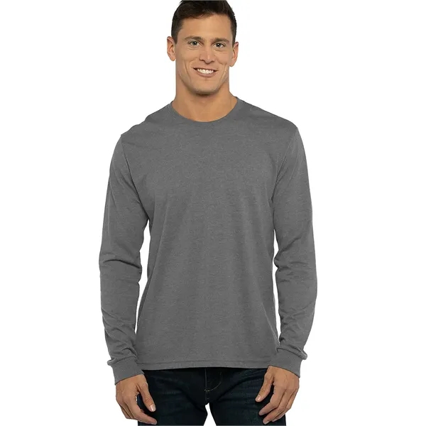 Unisex long sleeve crewneck top made from cotton-poly blend with set-in... from ASI 89380 Staton Corporate and Casual