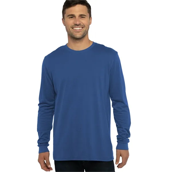 Unisex long sleeve crewneck top made from cotton-poly blend with set-in... from ASI 89380 Staton Corporate and Casual