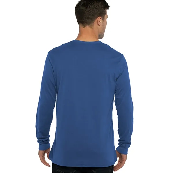 Unisex long sleeve crewneck top made from cotton-poly blend with set-in... from ASI 89380 Staton Corporate and Casual