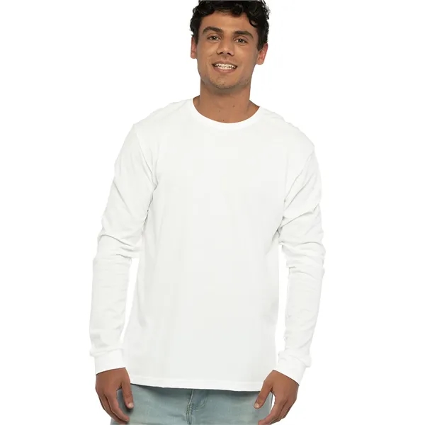 Unisex long sleeve crewneck top made from cotton-poly blend with set-in... from ASI 89380 Staton Corporate and Casual