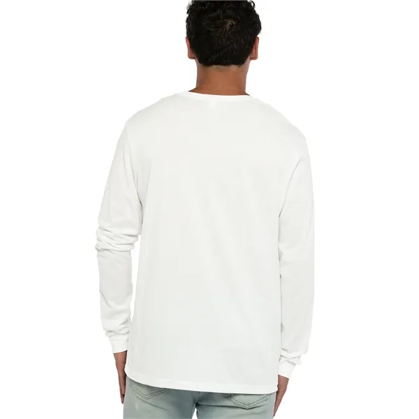 Unisex long sleeve crewneck top made from cotton-poly blend with set-in... from ASI 89380 Staton Corporate and Casual