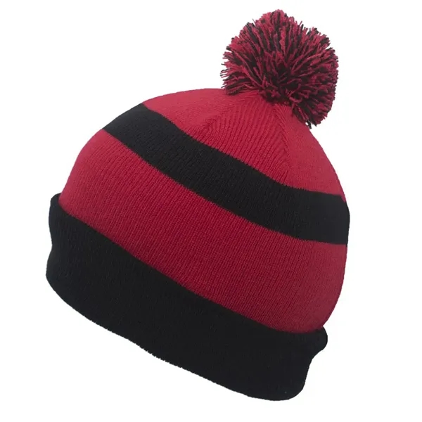 Pom-Pom Beanie... from ASI 89380 Staton Corporate and Casual