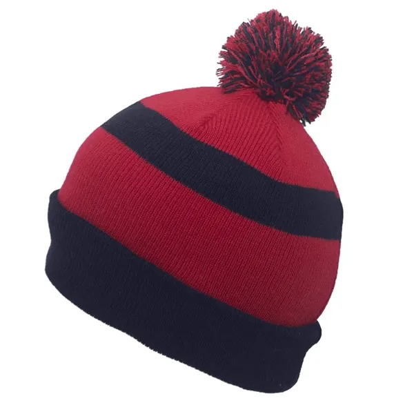 Pom-Pom Beanie... from ASI 89380 Staton Corporate and Casual