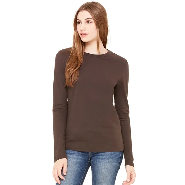 Women's jersey long sleeve tee with super soft baby jersey knit... from ASI 89380 Staton Corporate and Casual / Staton®
