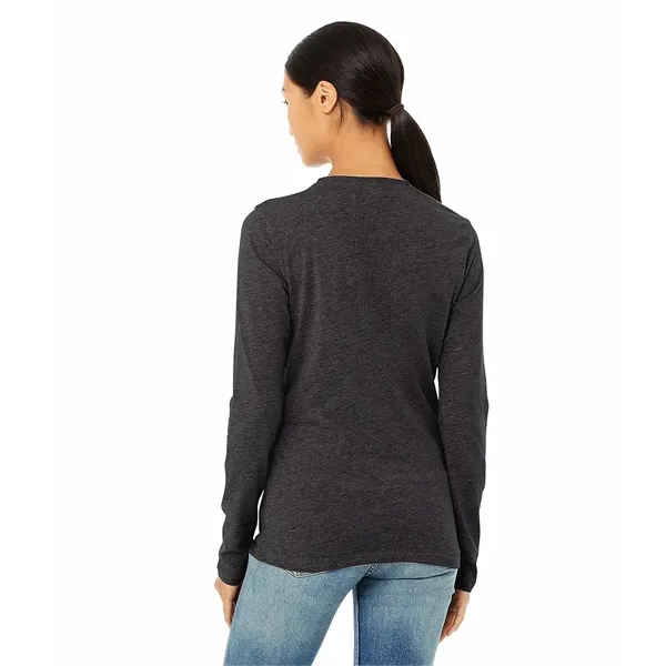 Women's jersey long sleeve tee with super soft baby jersey knit... from ASI 89380 Staton Corporate and Casual / Staton®