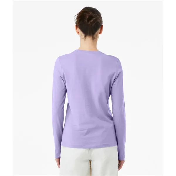 Women's jersey long sleeve tee with super soft baby jersey knit... from ASI 89380 Staton Corporate and Casual / Staton®