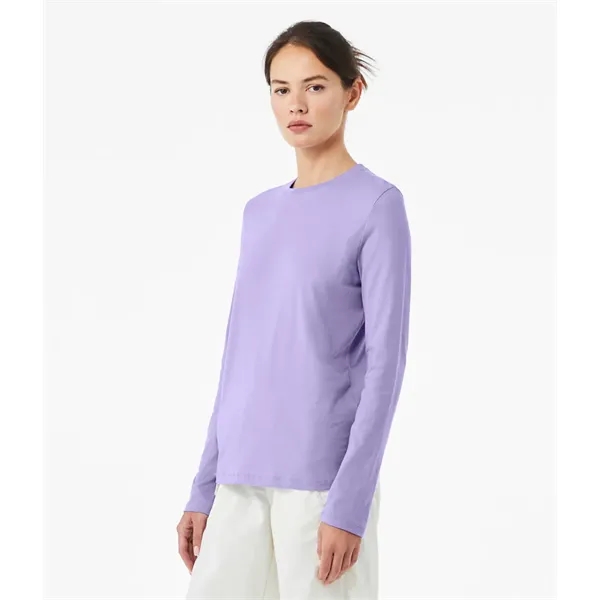 Women's jersey long sleeve tee with super soft baby jersey knit... from ASI 89380 Staton Corporate and Casual / Staton®