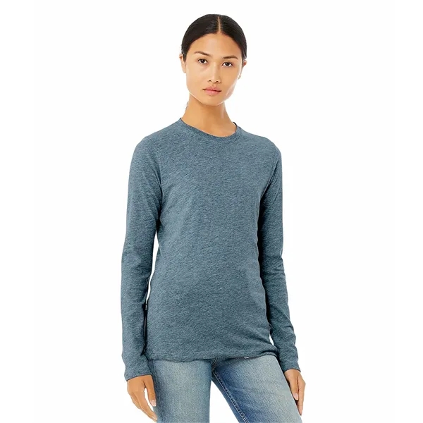 Women's jersey long sleeve tee with super soft baby jersey knit... from ASI 89380 Staton Corporate and Casual / Staton®